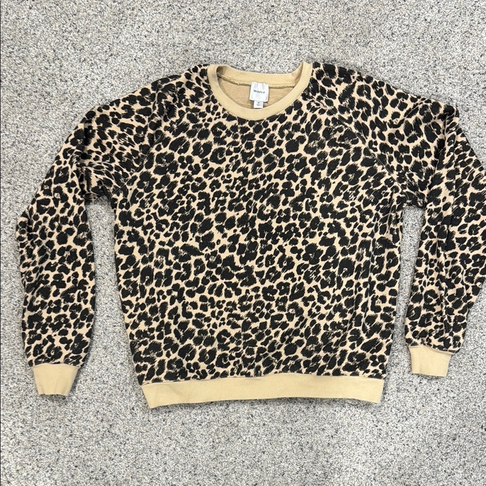 Leopard Print Sweater